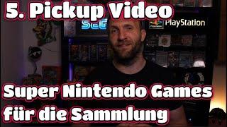 5  PickUp Video /// Super Nintendo Spiele und mehr