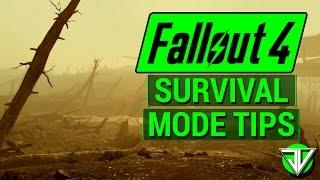 FALLOUT 4: Top 5 Survival Tips For SURVIVAL MODE Release! (Staying Alive in Survival Overhaul)