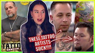 Tattoo Enthusiast Reacts To: Tattoo Rescue 5