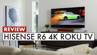 EASY TO USE 4K TV! Hisense R6 TV Review + Roku Best CHEAP TV for 2020?