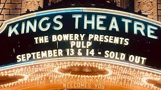 Pulp @ Kings Theatre, Brooklyn, NY - 09/14/2024 - full set