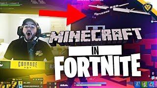 PLAYING MINECRAFT IN FORTNITE?! MUST PLAY GAME MODE!