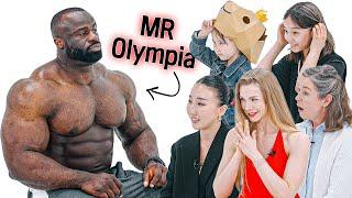 Women Of All Ages React to the most muscular man in the World