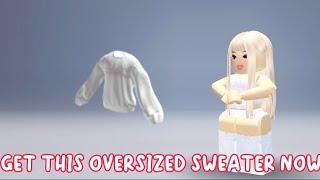 HOW TO GET KLOSETTE OVERSIZED SWEATER
