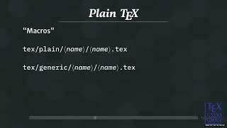 TUG 2022 — Max Chernoff — Comparing TeX engines and formats