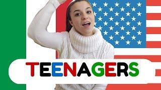America vs Italy - Teenagers || GINEVRA IORIO