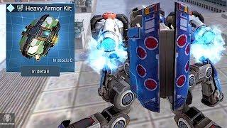 MAX "Heavy Armor Kit" On A Raijin | Armored Monster | War Robots