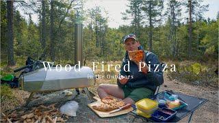 Baking a Delicious Wood-Fired Pizza in the Great Outdoors