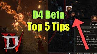 Diablo 4 Beta - Top 5 Must-Know Tips to get Started