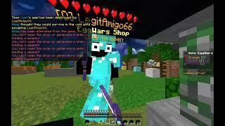 【3:53- B-Hop Hacker】EggWars CubeCraft bedrock minecraft PVP server game solo Kill Aura LegitAmigo66