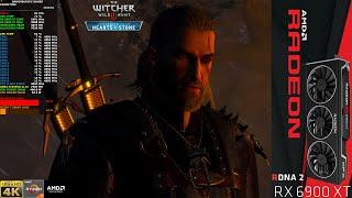 The Witcher 3 Hearts Of Stone HD 12.0 Mod Ultra Settings 4K | RX 6900 XT | Ryzen 7 5800X