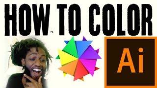 HOW TO COLOR - Tutorial | Adobe Illustrator