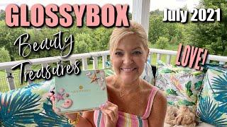 Glossybox | July 2021 | Beauty Treasures...and they truly are!