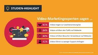 Studienhighlight: Was meinen Video-Marketingexperten!