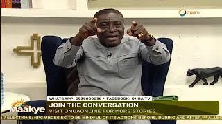 Captain Smart explains why Hopeson Adorye was arrested after his appearance on Onua TV Morning show