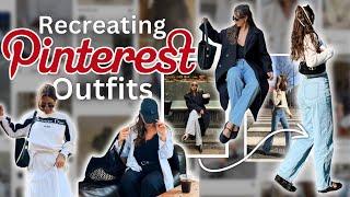 Styling Fall 2024 Fashion Trends | Recreating Fall Pinterest Outfits