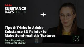 Tips & Tricks in Substance 3D Painter to Make Semi-Realistic Textures | Adobe Substance 3D
