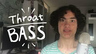 THROAT BASS | Beatbox Tutorial