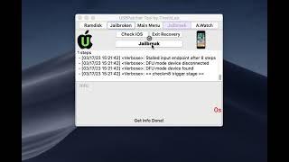 USBPatcher Tool | FREE jailbreak iOS 15 iOS 16 (A8 - A11) - MacOS