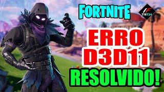 COMO RESOLVER O ERRO D3D11 COMPATIBLE GPU NO FORTNITE 2024 | MÉTODO ATUALIZADO E FUNCIONAL!!!