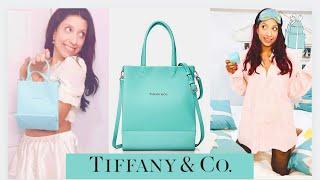 Tiffany & Co. Small Shopping Tote 2021 What fits in my bag