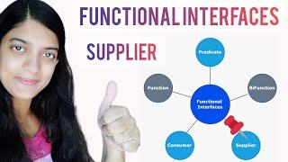 Supplier Functional Interface Java 8