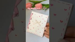 Diy ribbon  book 🫧#diyribbon #books #diybook #aesthetic#trendingshorts #trendingsong #craft