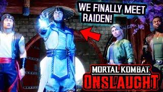 Mortal Kombat Onslaught. RAIDEN EXPLAINS EVERYTHING! Story Just Got SPICY!