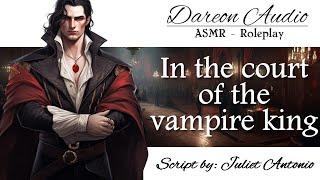ASMR Voice: In the court of the vampire king [M4A] [Fantasy] [Vampire x Human] [Saving] [Feeding]