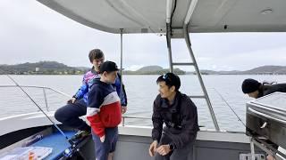 I spent the day fishing with disadvantaged kids! (Everyone caught fish!)