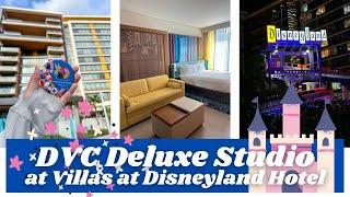DVC Deluxe Studio Tour at the Villas at Disneyland Hotel | Sleeping Beauty Disney Vacation Club Room