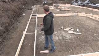 How to Build a House: Pouring the Footing Ep 18