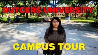 A day at Rutgers University | Campus tour | Shachi Mall 