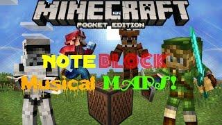 Note Blocks Musical Maps! | Note Block Maps Pack!