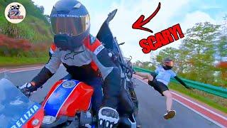 BRUTAL MOTORCYCLE CRASHES | CRAZY & EPIC Motorcycle Moments 2024. #10