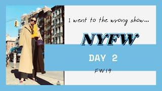 WE WENT TO THE WRONG SHOW // Vlog 31 // NYFW Day 2 // Stylebymalvika