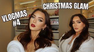 Vlogmas 4 - christmas makeup tutorial 