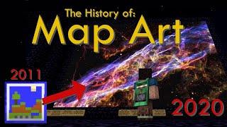 The History of Map Art - Minecraft/2b2t