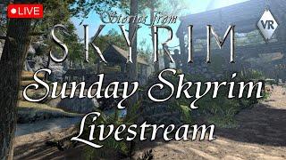 Skyrim VR Live - NEW MOD LIST (MGO 3.01) | Sunday Skyrim Livestream #39