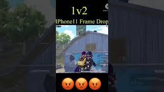 iPhone 11 BGMI Frame Drop || BGMI Lag #shorts #pubg #bgmi #bgmishorts