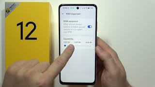 Realme 12 5G: Extend RAM Memory - Use RAM Extension