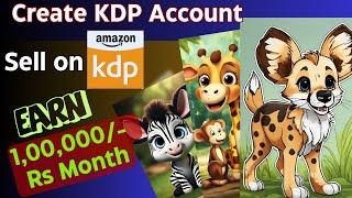 How to create Amazon kdp account in india | Amazon Kdp