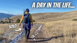 A Day in the Life as a Solo Day Hiker (During the Winter)