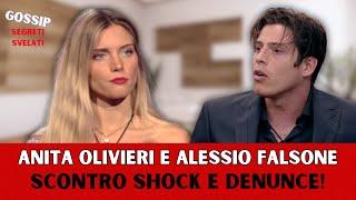  ANITA OLIVIERI E ALESSIO FALSONE: SCONTRO SHOCK E DENUNCE️