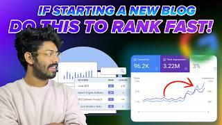 Keyword Research & Backlinks Tutorial | Rank New Websites EASILY! [0 to 100K in 60 Days]