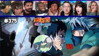 Shinobi Hand To Hand Combat Reaction Mashup | Naruto Shippuden Eps 375 :Kakashi vs Obito!!