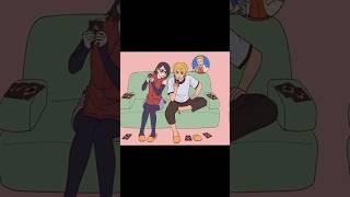 Boruto & sarada   cute pics  #anime #shorts #naruto #boruto #sarada