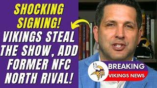  HUGE SIGNING! VIKINGS SIGN KEY PLAYER FROM NFC NORTH RIVAL! VIKINGS NEWS TODAY