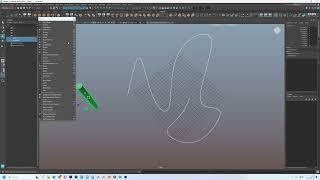 Maya - How to Use the Curve Warp Deformer