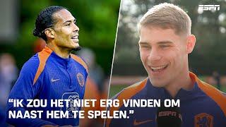 Micky van de Ven over mogelijke centraal-duo met VIRGIL VAN DIJK  | INTERVIEW ORANJE